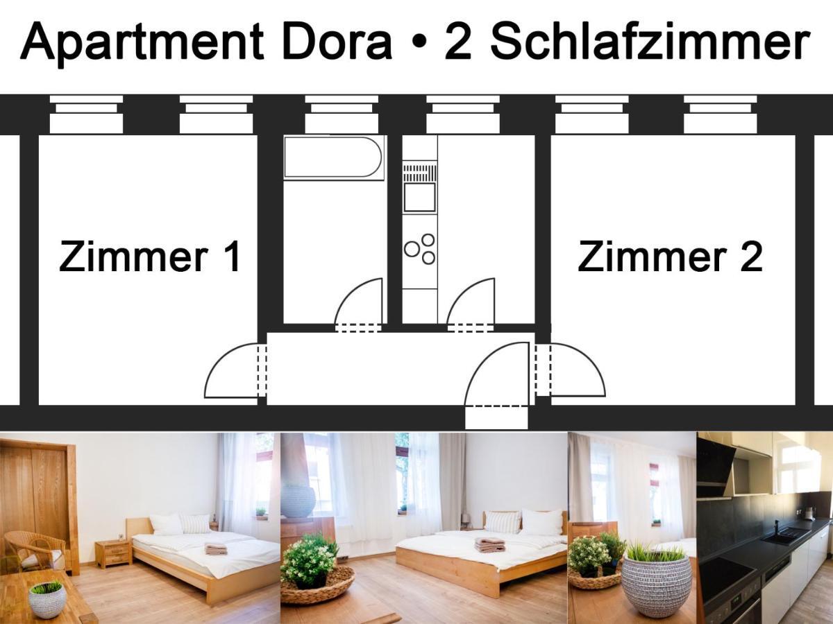 Apartment Dora Chemnitz Luaran gambar